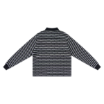 Logo Stripe Rugby (Black)