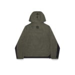 Asymmetrical Plaid Softshell (Green)