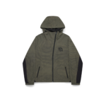 Asymmetrical Plaid Softshell (Green)