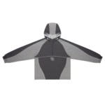 Nylon Track Jacket (Grey / Grey)