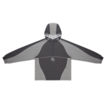 Nylon Track Jacket (Grey / Grey)