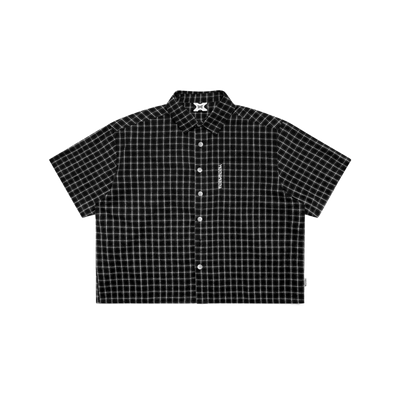 Mertra Plaid Shirt (Black)