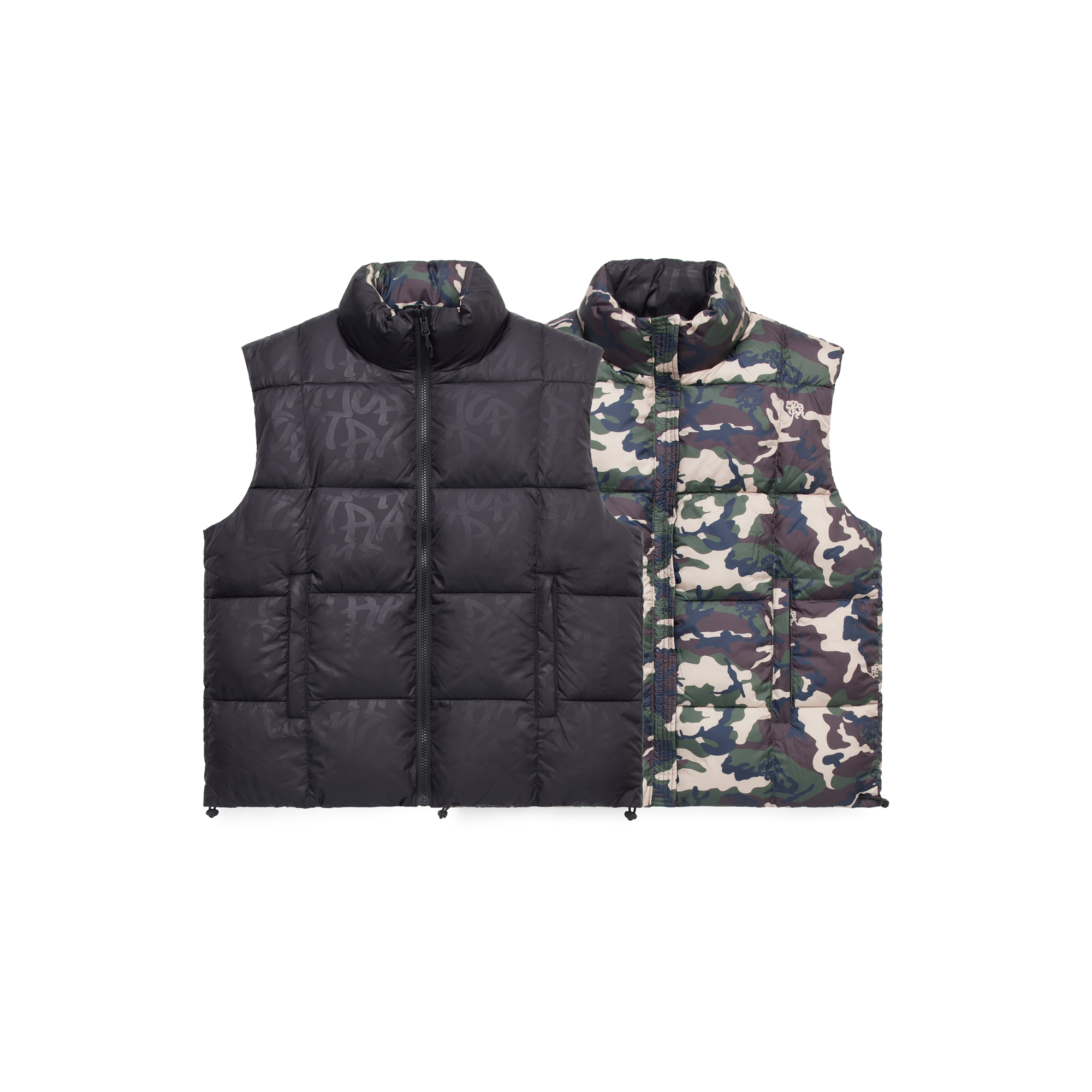 pv1 Reversible Camo Puffer Vest