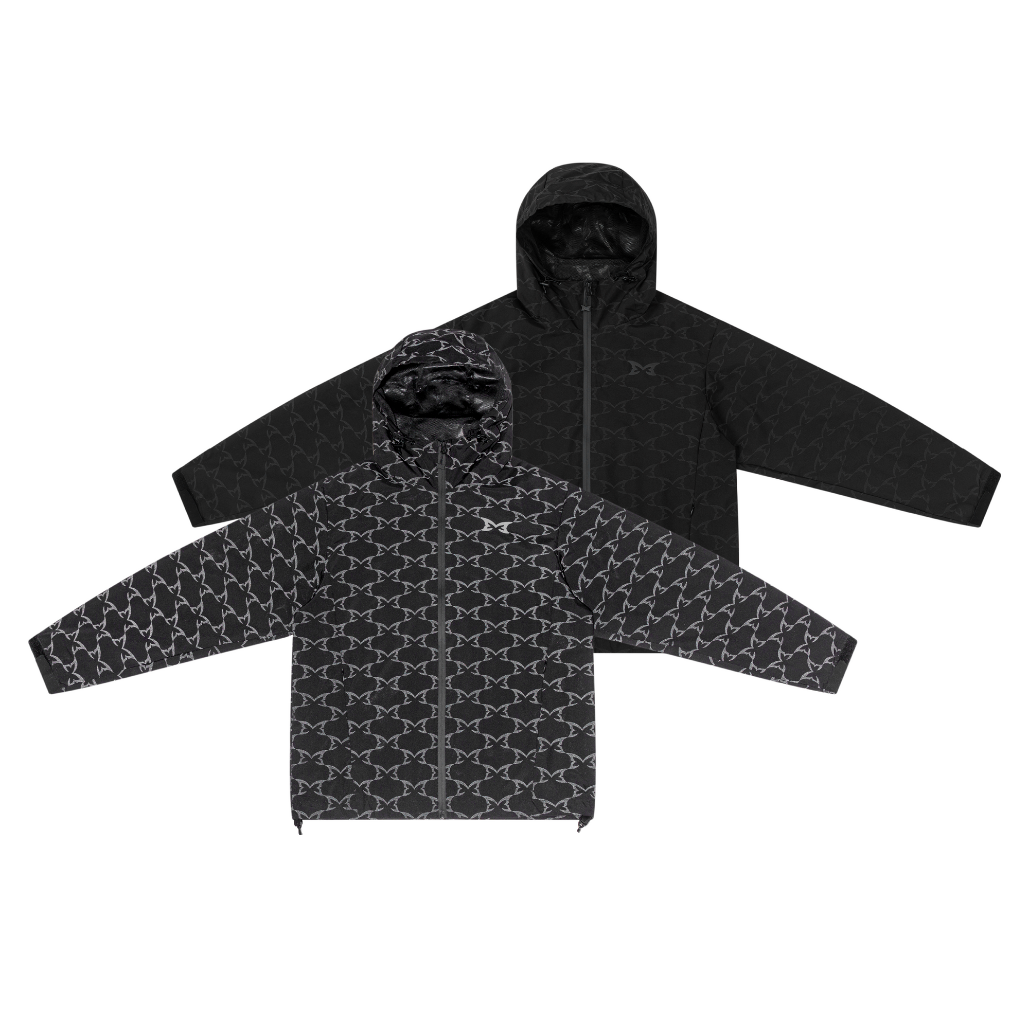 v2REFLECTIVEMONOGRAMJACKETECOM1_3x_45e4294c-24ab-4dda-85a9-7deaf271babb Reflective Monogram Jacket (Black)