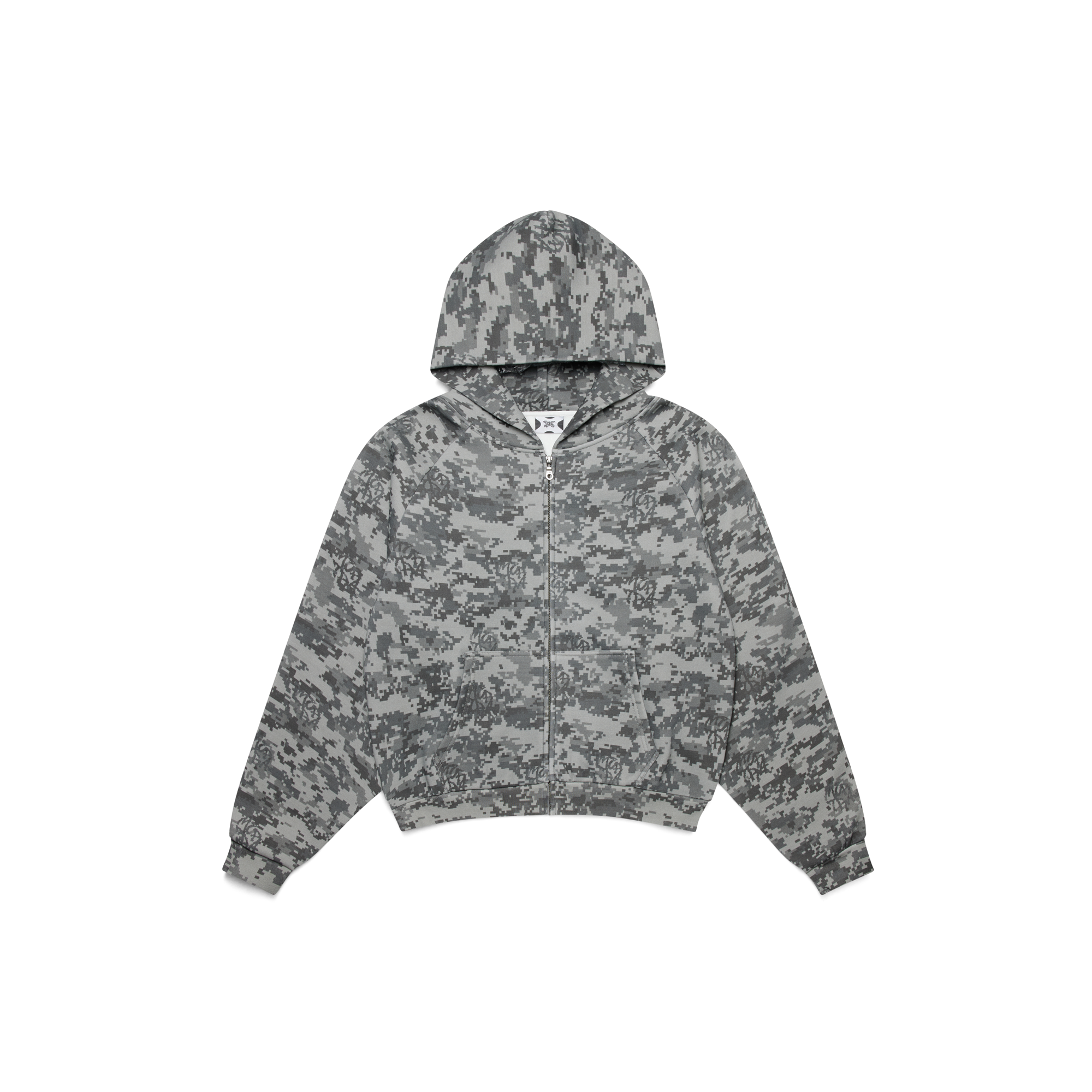 webecom Glitch Hood (Dark Grey)